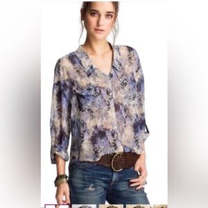 Free People Easy Rider Blouse